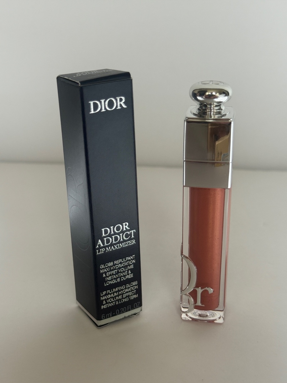 NWT Dior Addict Lip Maximizer Plumping Gloss 012 Rosewood Brand New Boxed